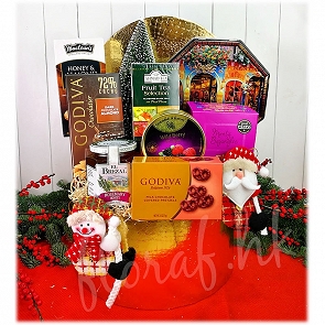 X7 聖誕節禮物盒 - Godiva 朱古力 - 聖誕Hamper   X7 聖誕節禮物盒 - Godiva 朱古力 - 聖誕Hamper